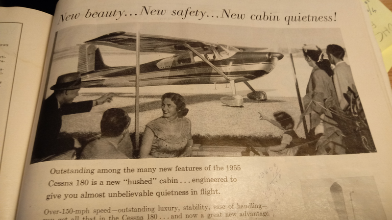 Illustration for article titled Inside Old Flying: November 1955.